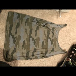 Camo tank top
